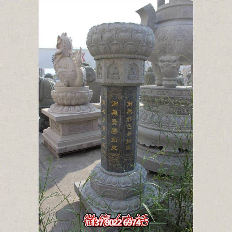 精美大理石浮雕石柱，點(diǎn)綴你的寺廟