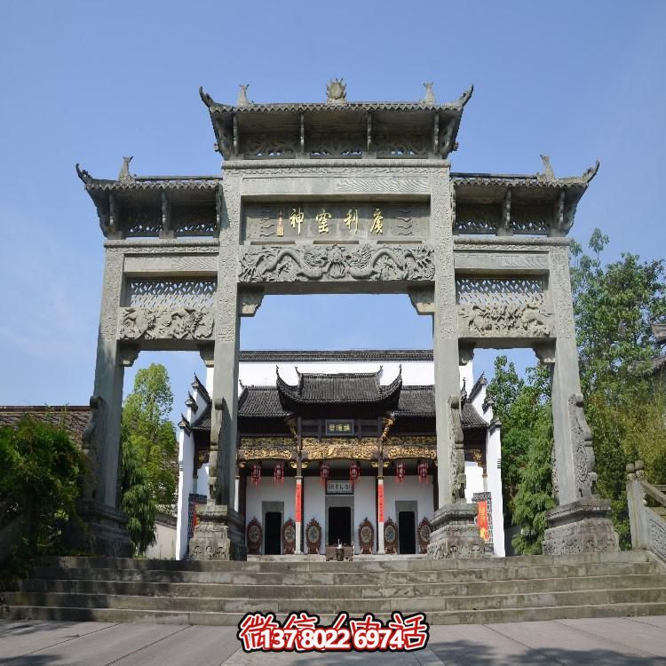 傳承中式文化，體驗(yàn)大型石雕牌坊與雕塑的魅力
