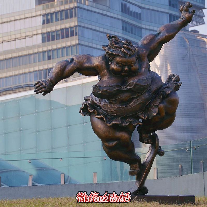 玻璃鋼雕塑滑板車(chē)，為城市公園和廣場(chǎng)帶來(lái)活力