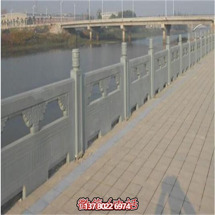 精美青石雕刻欄板，提升景區(qū)、寺廟、湖邊裝飾效果