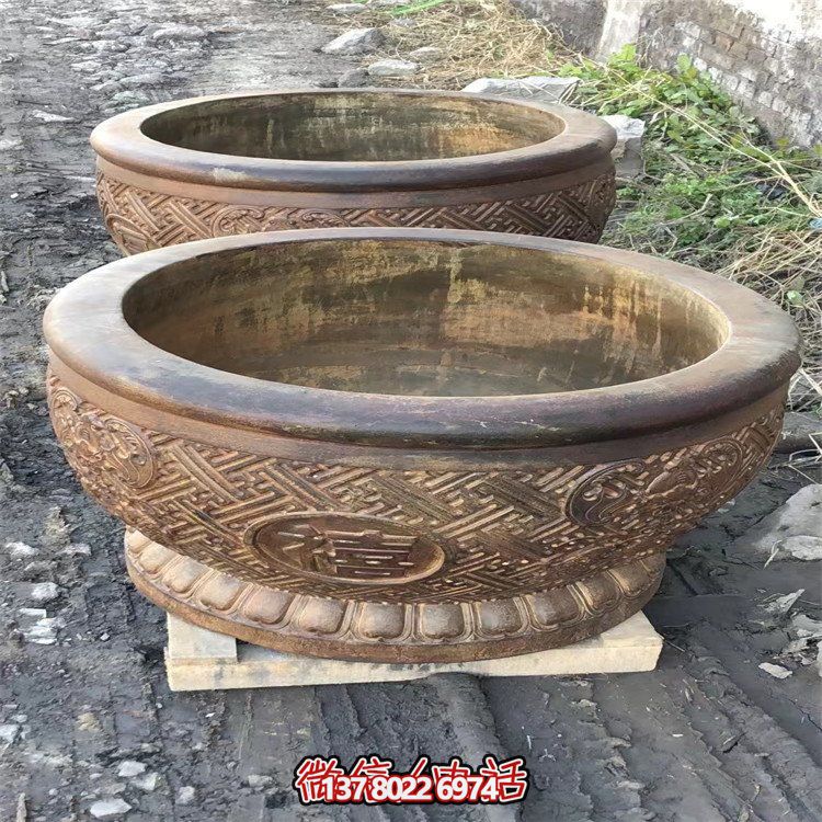 古典庭院魚(yú)缸，享受傳統(tǒng)文化的視覺(jué)盛宴