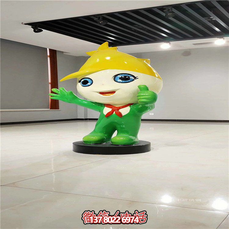 精致典雅的玻璃鋼雕塑公仔，營造浪漫優(yōu)雅的商場戶外景觀