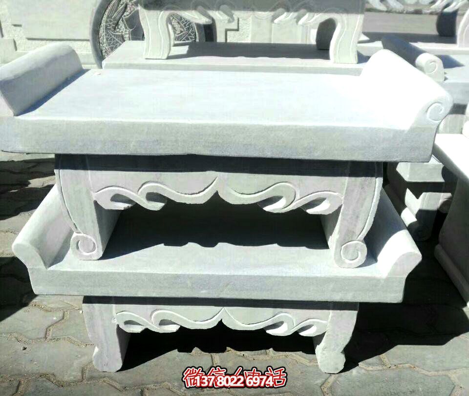 漢白玉佛像供桌，裝點(diǎn)景區(qū)寺院