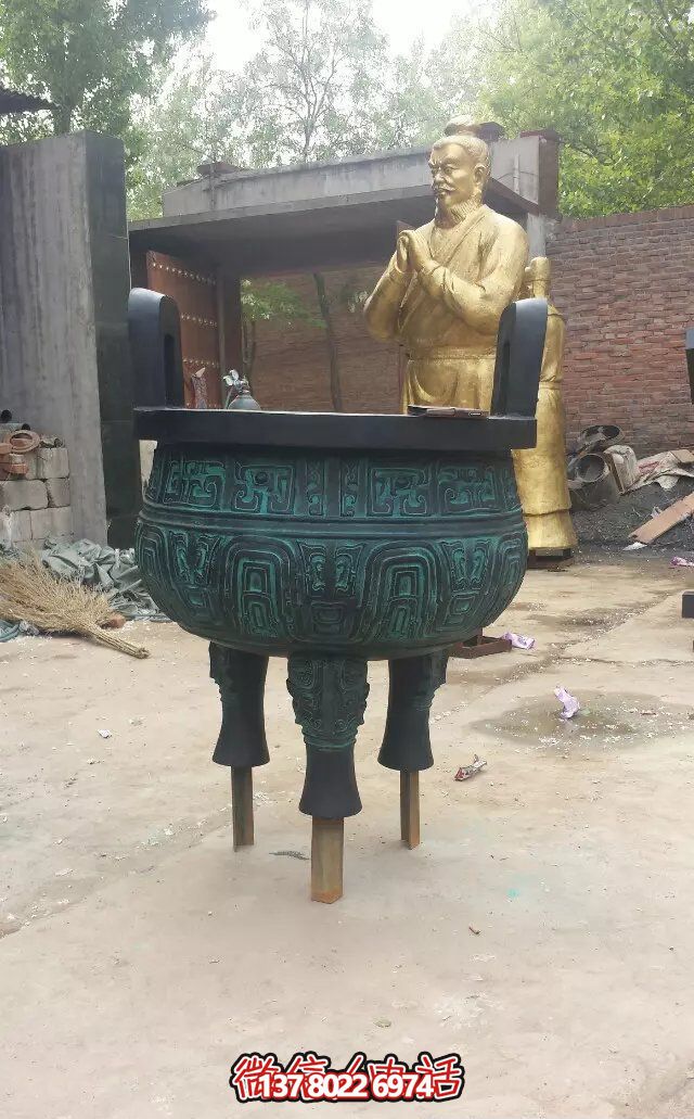 精美青銅雕塑，提升寺廟文物景觀