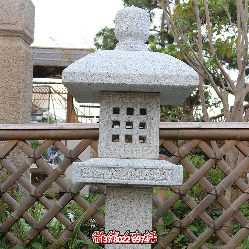 太陽能仿古青石石頭燈，為中式別墅、酒店戶外裝飾