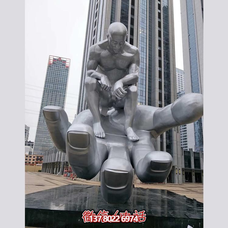 大型不銹鋼創(chuàng)意人物景觀雕塑——鐫刻在商業(yè)街、商業(yè)廣場的精美絕倫