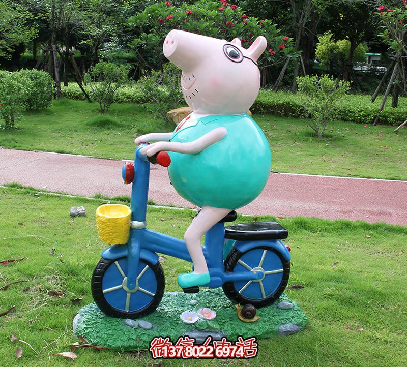 玻璃鋼雕塑裝置，點綴公園景觀