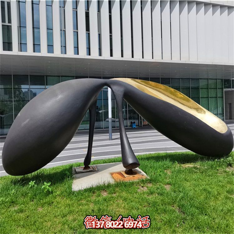 抽象不銹鋼景觀擺件，為你的廣場和公司添上創(chuàng)意色彩