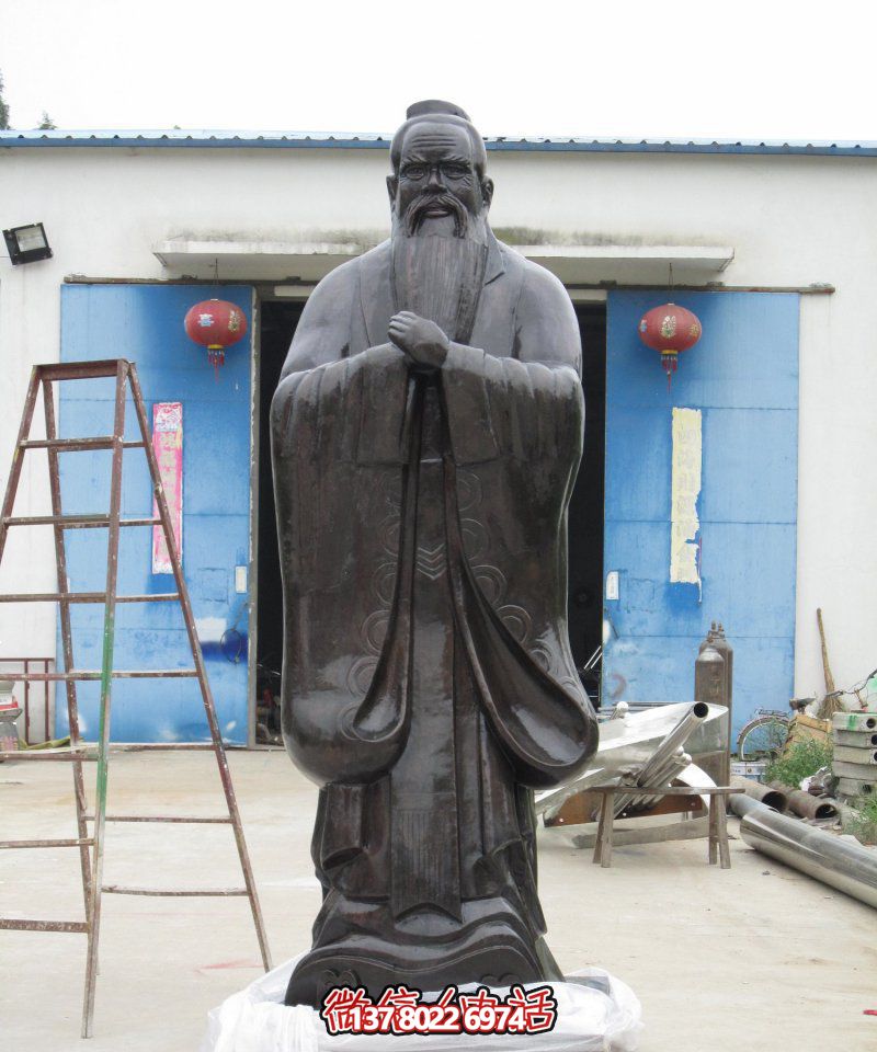 走進(jìn)古典文化，探索老子青銅雕塑之美