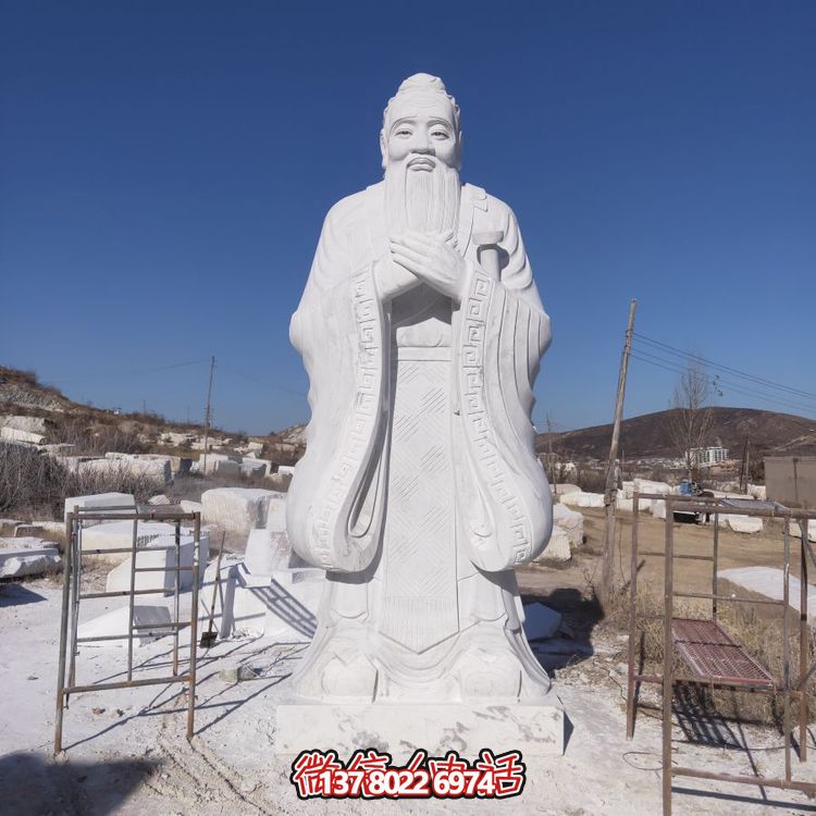 漢白玉雕塑——傳承歷史文化，喚起名人記憶