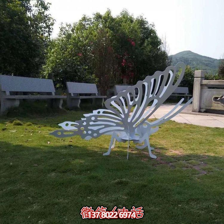 高級(jí)不銹鋼雕塑擺件，讓公園更加美麗