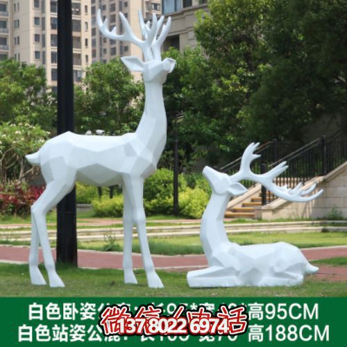 玻璃鋼雕塑裝置，點綴小區(qū)園林景觀