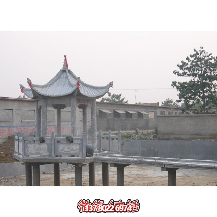 大理石景觀雕塑涼亭，滿足室外休閑需求