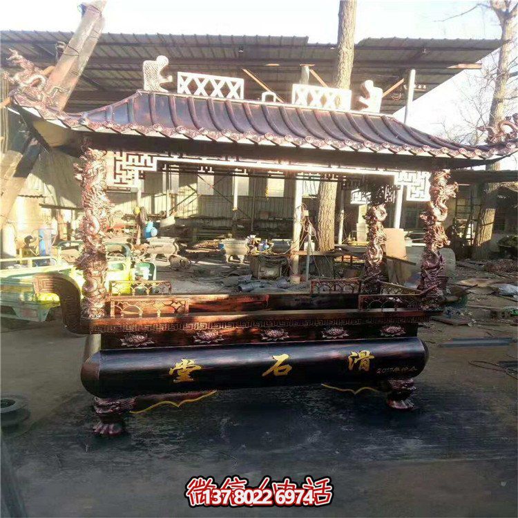 獨特創(chuàng)意銅雕香爐，讓你體驗寺廟式神秘雕塑感受