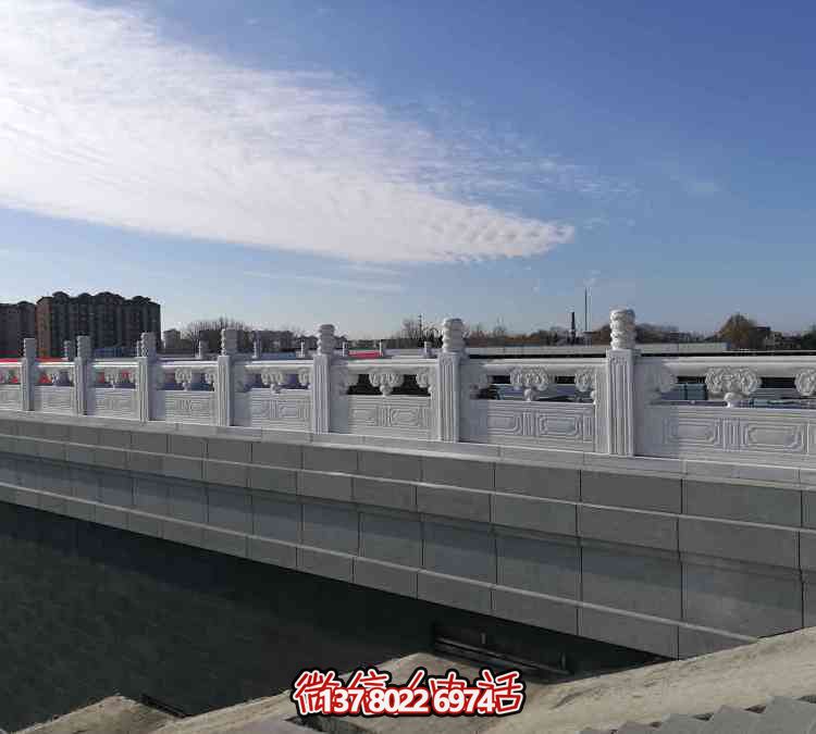 精美石雕橋欄桿，藝術(shù)美學完美結(jié)合