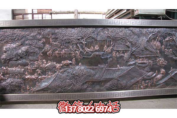 清明上河圖浮雕，欣賞千年藝術(shù)精髓