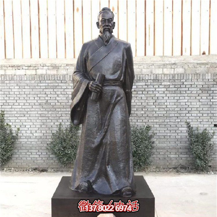 古代人物鑄銅雕塑，讓您感受古代典故的魅力！