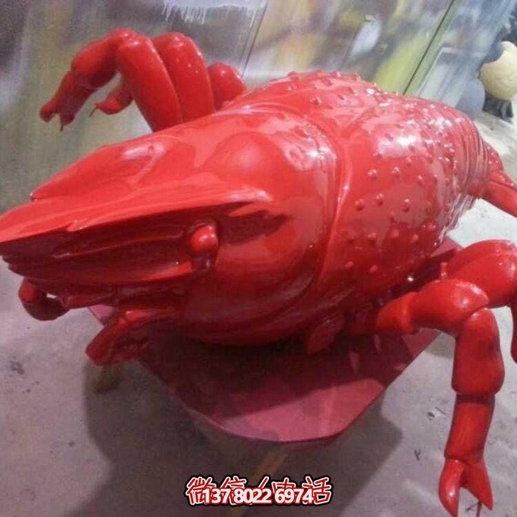 大型龍蝦雕塑裝飾品，點(diǎn)綴飯店、酒店門口