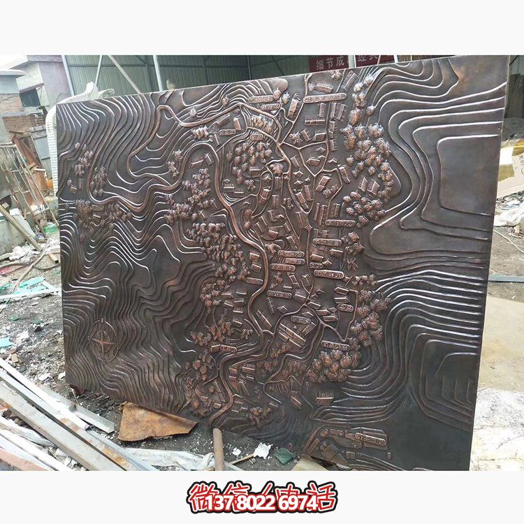 精致雅致的園林景觀浮雕、壁畫及雕塑裝置的完美結(jié)合