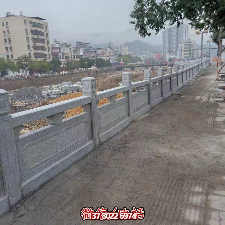 精美大理石雕塑圍欄，美化您的城市河道